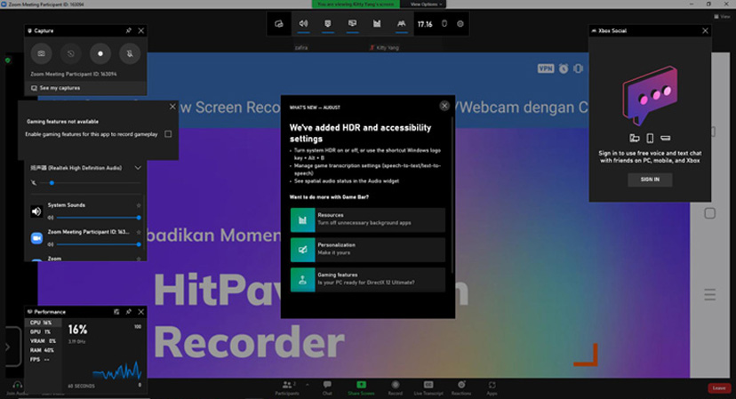cara record zoom di hp